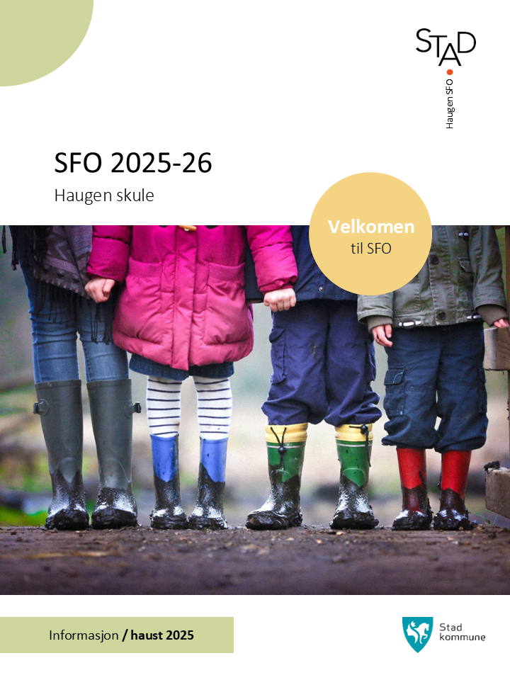 Forside SFO brosjyre - Klikk for stort bilete